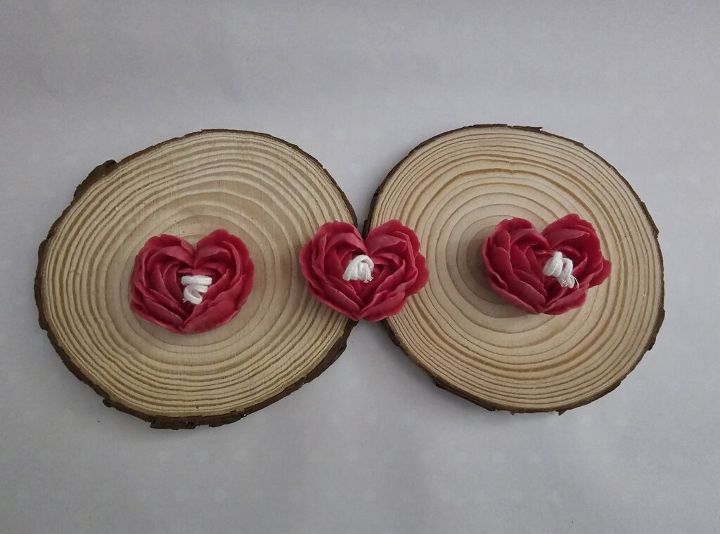Vela corazones