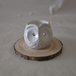 Quemador búho blanco