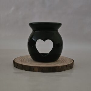 Quemador corazón negro