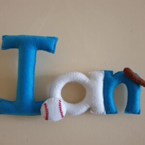 Nombre de fieltro modelo beisbol