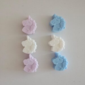 Jaboncitos mini unicornios