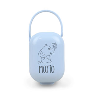 Cajita portachupetes personalizada elefante