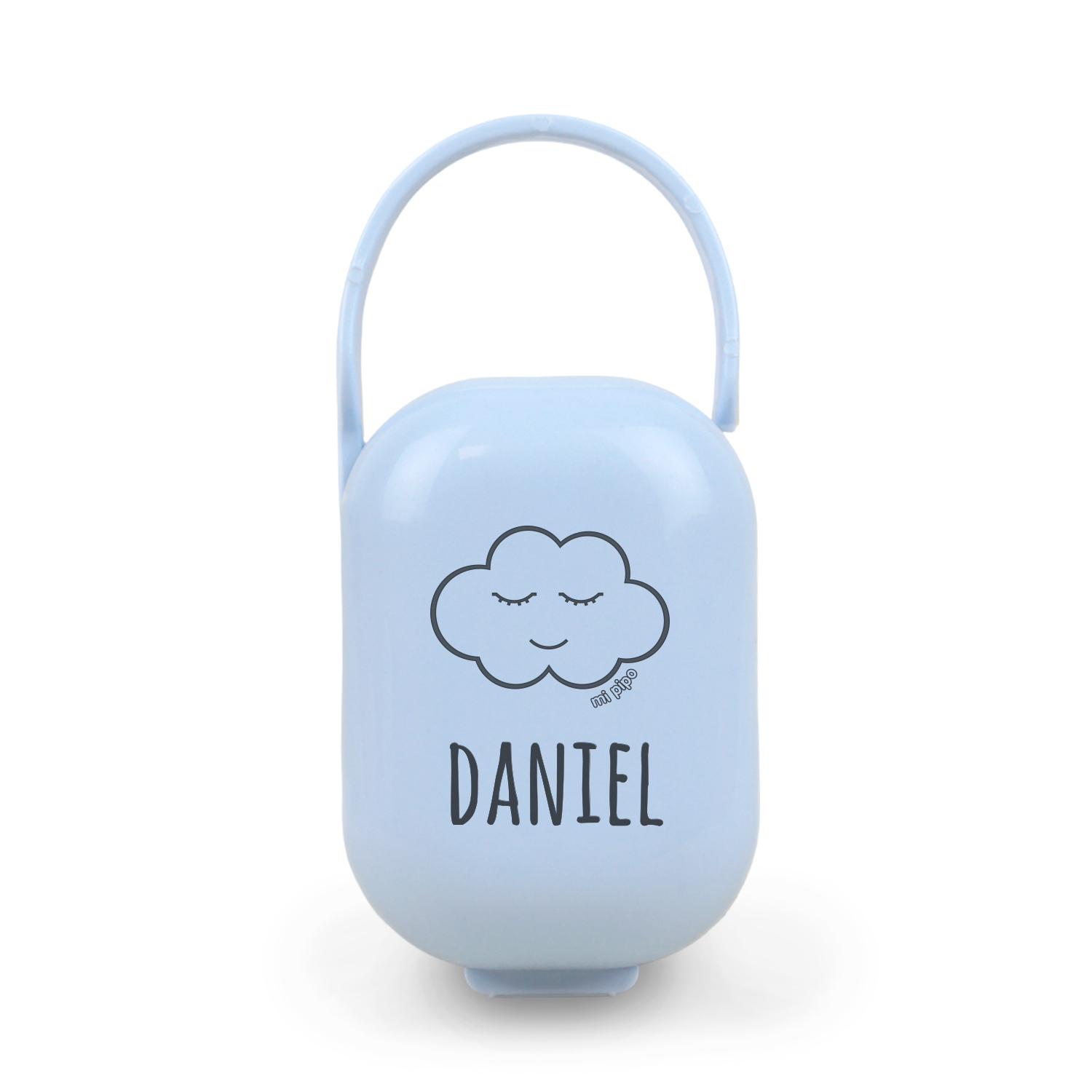 Cajita portachupetes personalizada nube
