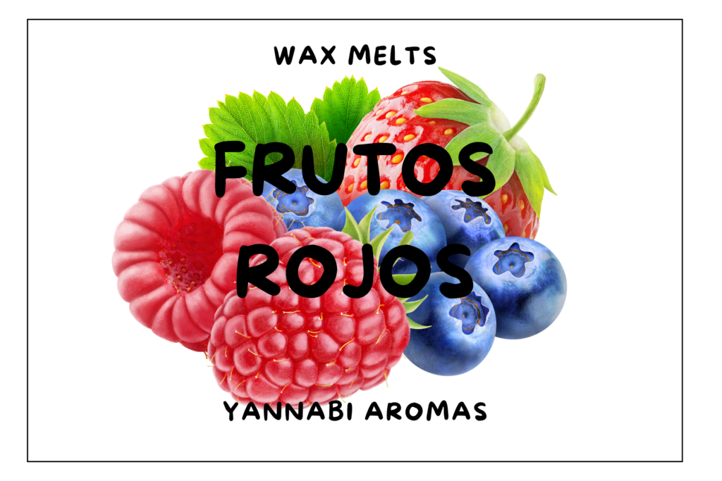 Wax melts frutos rojos