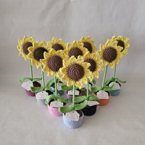 Macetas girasoles